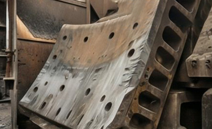 Placas de mandíbula trituradora
