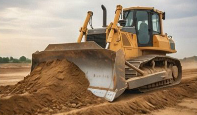 Bordes de corte de bulldozer