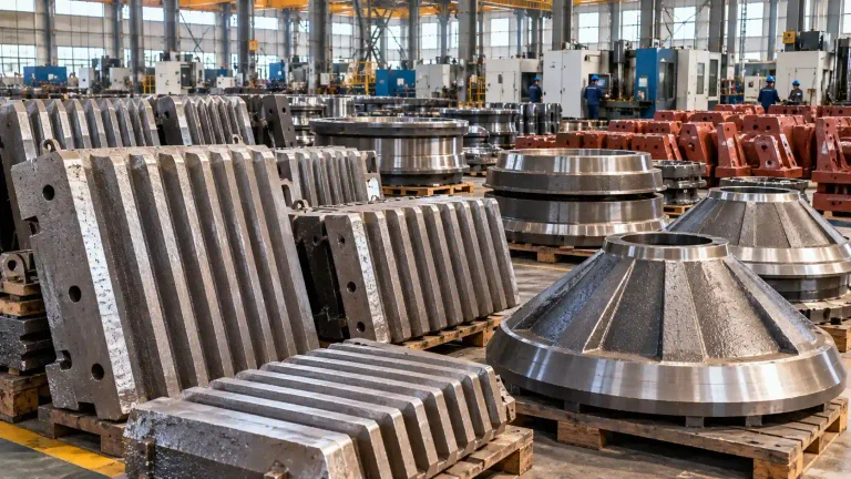 When to Replace Crusher Wear Parts—and How to Reduce Cost per Ton