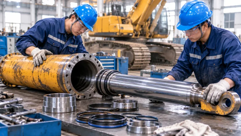 How to Rebuild a Hydraulic Cylinder: A Mining Equipment Parts Manufacturer's Guide
